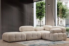 Sofá de 1 Lugar Bubble – Creme – 95 x 95 x 75 cm