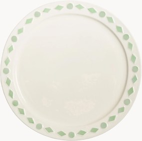 Pratos de jantar artesanais Folk, conjunto de 2