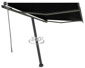 vidaXL Toldo automático independente 300x250 cm antracite