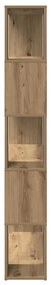 Armário/divisória de quarto carvalho artesanal 100x24x155 cm