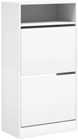 Sapateira 60x34x116 cm derivados de madeira branco