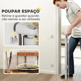 PawHut Barreira para Cães Retráctil 0-140 cm Porta para Cães Pequenos
