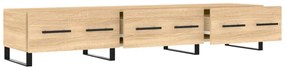 Móvel de TV 150x36x30 cm derivados de madeira carvalho sonoma
