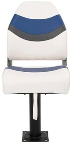 4 pcs conjunto assento de barco dobrável com encosto alto