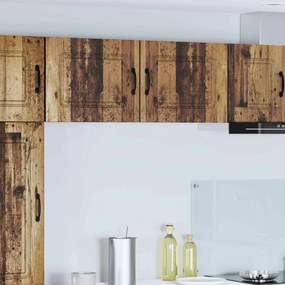 vidaXL Armário de Cozinha Kalmar 2 pcs Madeira antiga 50 x 31 x 40 cm