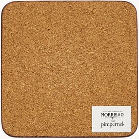 Base para copos Willow Boughs Green, conjunto de 6
