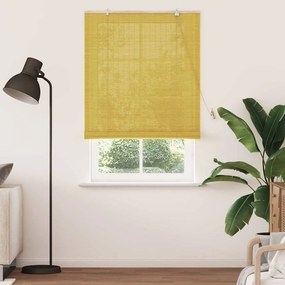 Persianas e Sombras de Janela Amarelo 120 x 220 cm Bambu