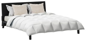 Edredão Outros com travesseiro 3 pcs Branco 260 x 220 cm Penugem