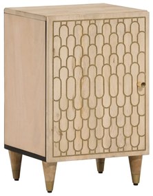 vidaXL Armário de casa de banho 38x33x58 cm mangueira maciça