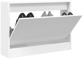 Sapateira 80x21x57 cm derivados de madeira branco