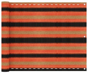 Tela de varanda 75x500 cm PEAD multicor