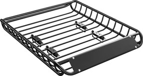SPORTNOW Bagageiro de Teto Universal com Defletor até 150 kg 116x92x11,5 cm para SUVs e Picapes Preto | Aosom Portugal
