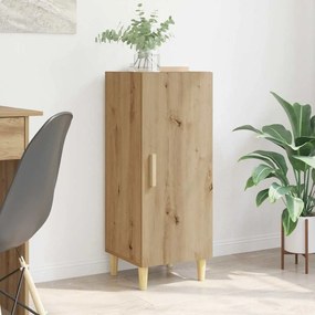 vidaXL Buffet Carvalho Artesanal 34,5 x 34 x 90 cm Madeira processada