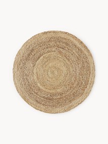 Tapete redondo em juta artesanal Sharmila