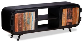 vidaXL Móvel de TV madeira recuperada 120x30x45 cm