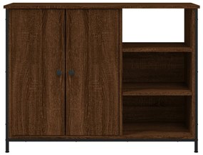 Aparador 100x33x75 cm derivados de madeira carvalho castanho