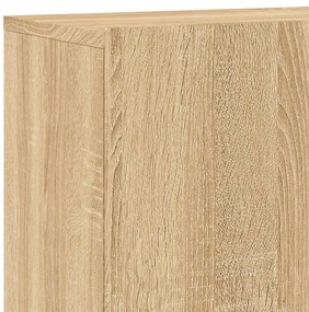 Móvel de parede para TV 100x30x41 cm carvalho sonoma