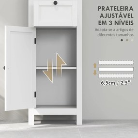Armário Moderno – Modelo Tromsø – 40x30x165 – Armazenamento Vertical –