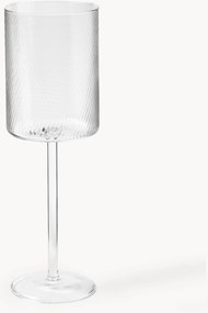 Copos de vinho tinto em vidro borossilicato artesanais Limon, conjunto de 4