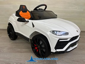 Carro eletrico crianças Lamborghini Urus 12V 2.4G Branco