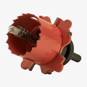 Sierra De Coroa Para Downlight Embutido Sem Moldura Trimless Em Aço Glendive Ø 6,5 Cm - Sklum