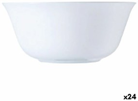 Tigela Luminarc Carine Branco Vidro (12 cm) (24 Unidades)