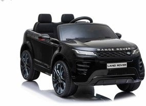 Carro elétrico para Crianças Range Rover EVOQUE, assento em couro sintético, MP3 player com entrada USB, unidade 4x4, bateria 12V10Ah, rodas EVA, eixo