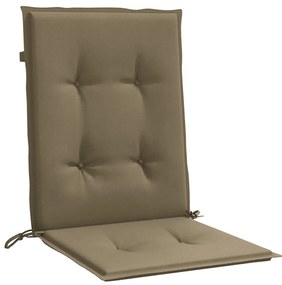 Almofadões lombares p/cadeiras 6pcs 100x50x4 cm mesclado tecido