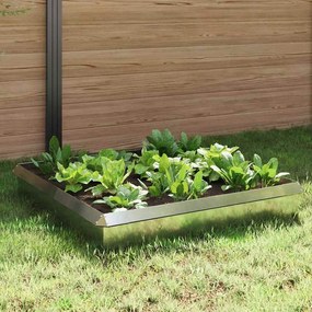 vidaXL Cercas de caracol 8 pcs Prateado Aço Galvanizado