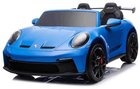 Carro elétrico para crianças Porsche 911 24V 4x4, 2 lugares, controlo remoto, entrada USB/AUX, motores de 200W, bateria de lítio, luzes LED licença OR