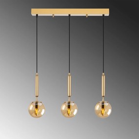 Chandelier King – Dourado Brilhante – 62 x 15 x 134 cm