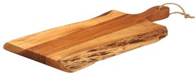 vidaXL Tábua de cortar 45x20x2 cm madeira de acácia maciça