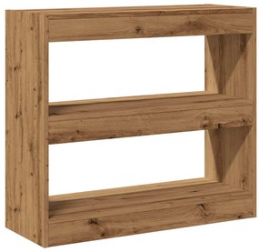 Armário/divisória de quarto carvalho artesanal 80x30x72 cm