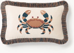 Capa de almofada com franjas Triton