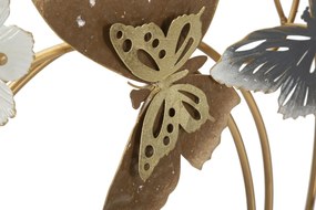 PAINEL DE PAREDE DE FERRO DELIS 45,1X5,1X87,6 CM MULTICOLORIDO