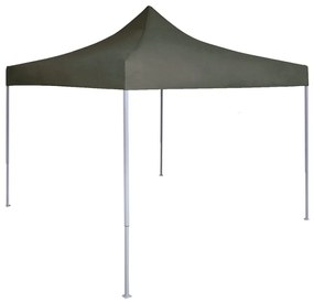 Tenda dobrável profissional para festas 2x2 m aço antracite