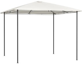 Gazebo 3x3x2,6 m 160 g/m² cor creme