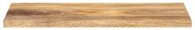 Tampo de mesa retangular 70x20x3,8 cm mangueira maciça