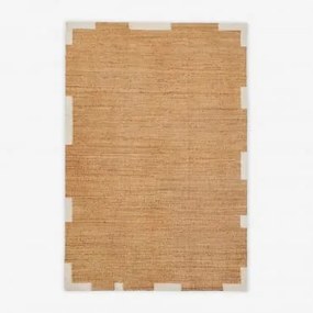 Alfombra Retangular Em Juta E Algodão Febe 300 X 200 Cm - Sklum