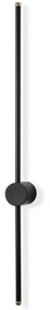 Candeeiro de Parede Sword - Preto - 91x10x7 cm