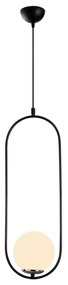 Chandelier Mudoni – Preto e Branco – 20 x 15 cm