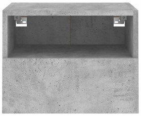 Móveis parede TV 2 pcs 40x30x30 cm deriv. madeira cinza cimento
