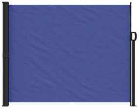 Toldo lateral retrátil 160x300 cm azul