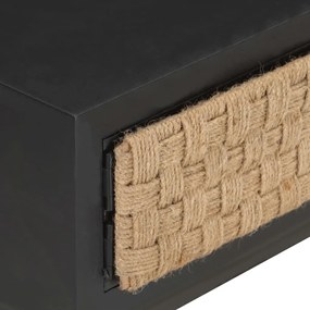 Mesa de centro 90x60x35 cm madeira de mangueira maciça