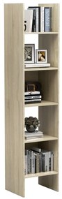 Estante 40x35x180 cm contraplacado cor carvalho sonoma