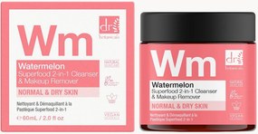 Produto 2 em 1: gel de limpeza e desmaquilhante Watermelon Superfood