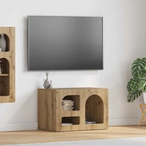 vidaXL Gabinete para TV Carvalho Artesanal 60 x 35 x 40 cm
