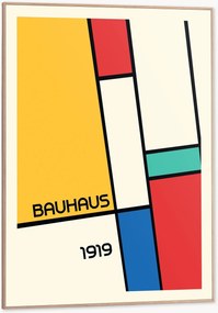 Impressão digital emoldurada Bauhaus