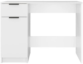 Secretária 100x50x75 cm derivados de madeira branco