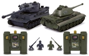 Conjunto de batalha de tanques Tiger 1:28 2,4GHz